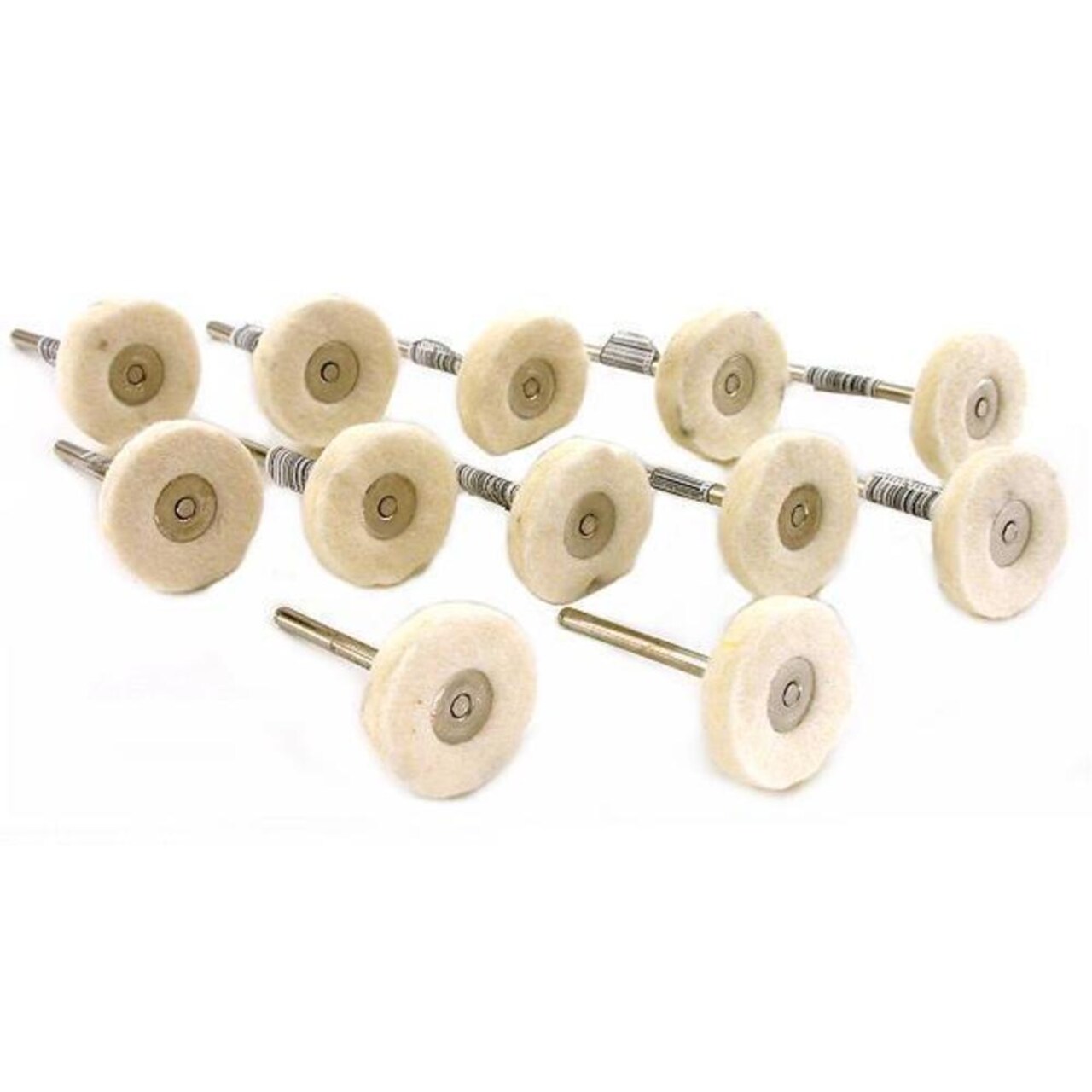 12 Buffing Wheels Jewelry Metal Polishing Rotary fits Drermel Jewelers Tools